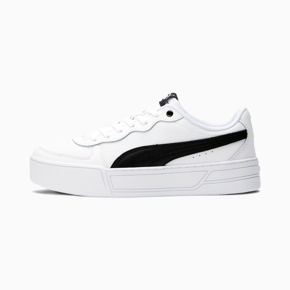 Puma Skye Női Sportcipő - Fehér/Fekete ( Hungary - QGPSD1368 )